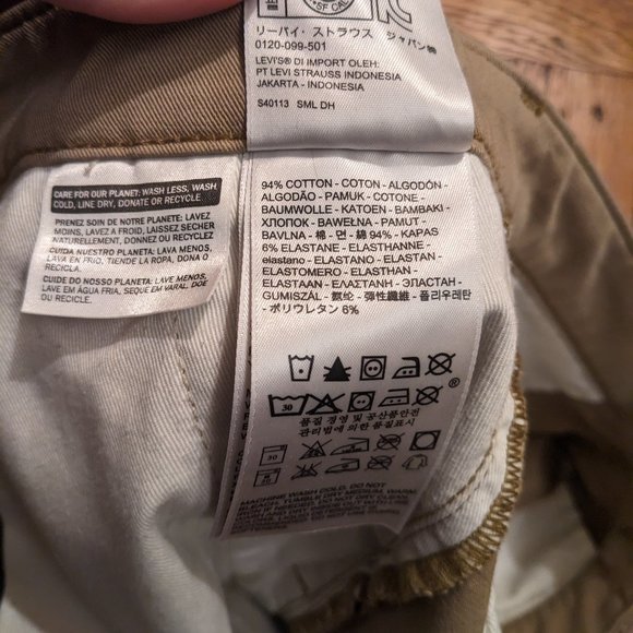 Kahki Levi's Commuter Pant 31x32 - Picture 5 of 5